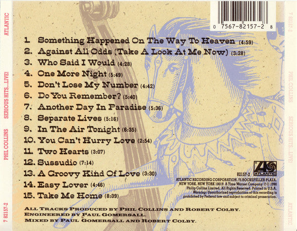 USED CD - Phil Collins – Serious Hits...Live!