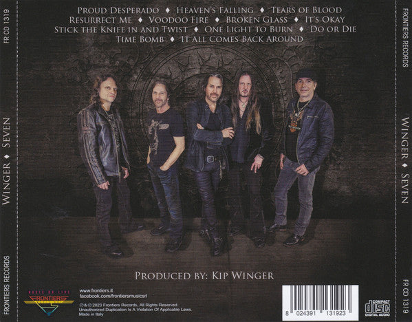 USED CD - Winger – Seven