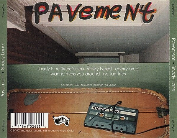 USED CD - Pavement – Shady Lane EP