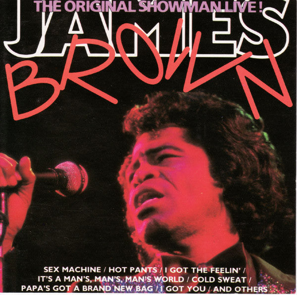 USED CD - James Brown – The Original Showman Live!