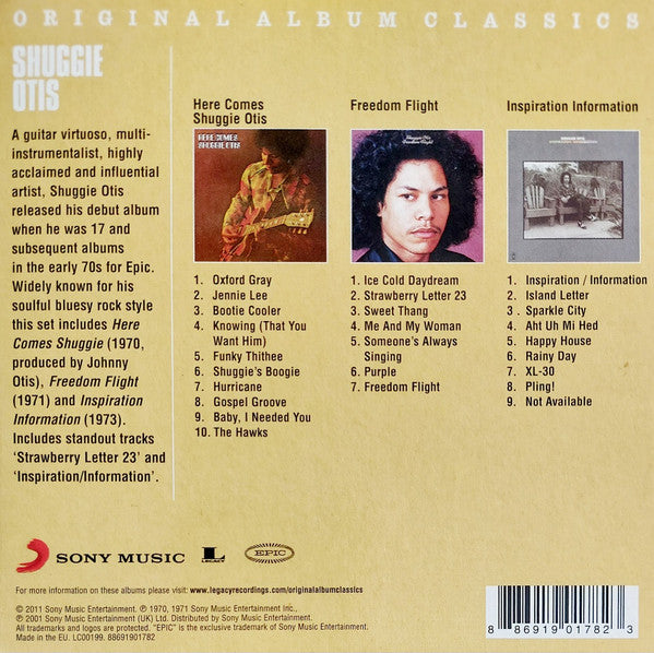 USED 3CD - Shuggie Otis – Original Album Classics
