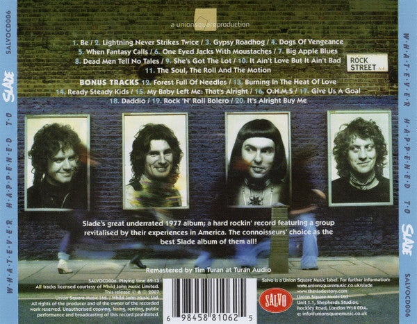 CD - Slade – Whatever Happened To Slade
