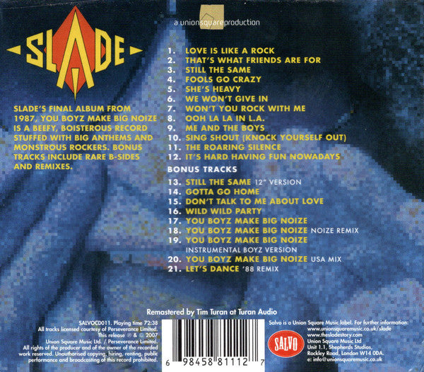 USED CD - Slade – You Boyz Make Big Noize