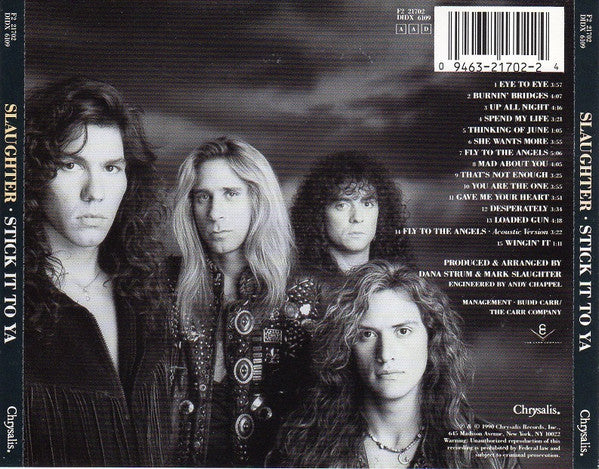 USED CD - Slaughter – Stick It To Ya