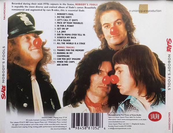 CD - Slade – Nobody's Fools