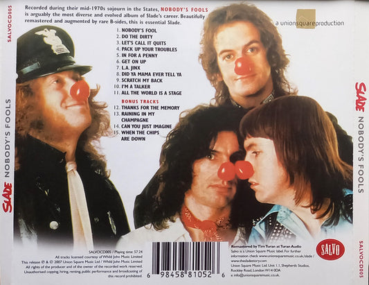 CD - Slade – Nobody's Fools