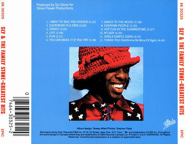 USED CD - Sly & The Family Stone – Greatest Hits