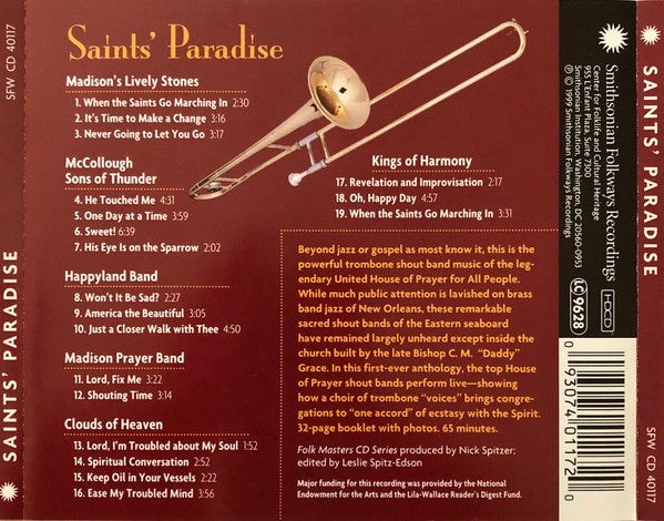 USED CD - Various – Saints' Paradise