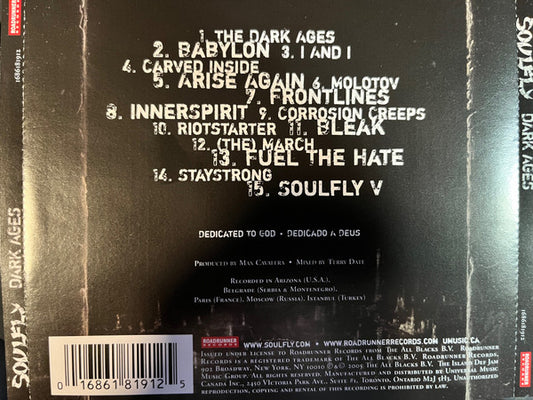 USED CD - Soulfly – Dark Ages