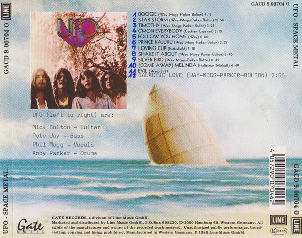 USED CD - UFO – Space Metal