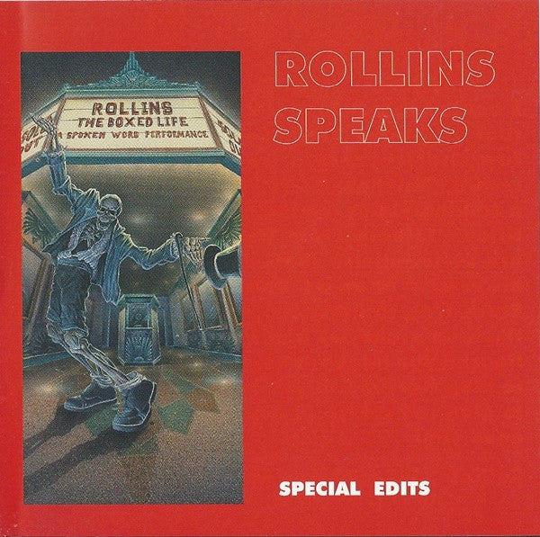 USED CD - Henry Rollins – Rollins Speaks (Special Edits)