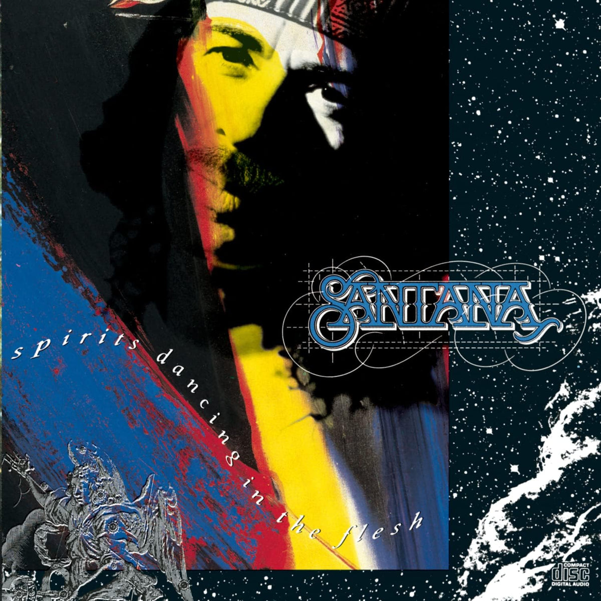 USED CD - Santana – Spirits Dancing In The Flesh