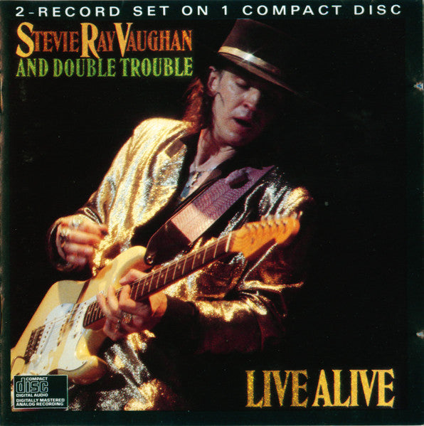 USED CD - Stevie Ray Vaughan And Double Trouble – Live Alive
