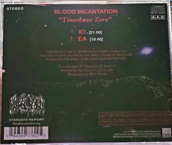 USED CD - Blood Incantation – Timewave Zero