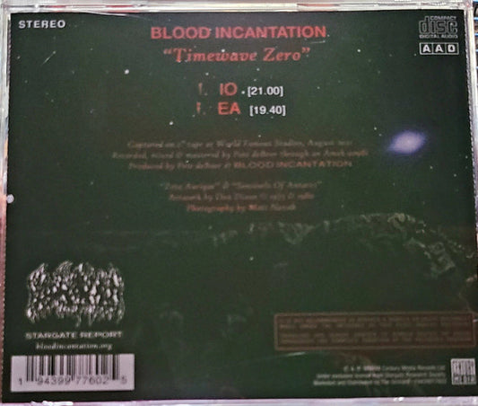 USED CD - Blood Incantation – Timewave Zero