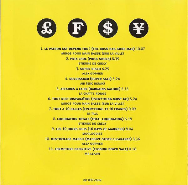 Etienne De Crécy – Super Discount - USED CD