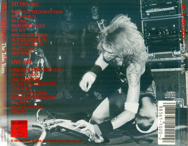 USED CD - Talas, Billy Sheehan – Billy Sheehan: The Talas Years