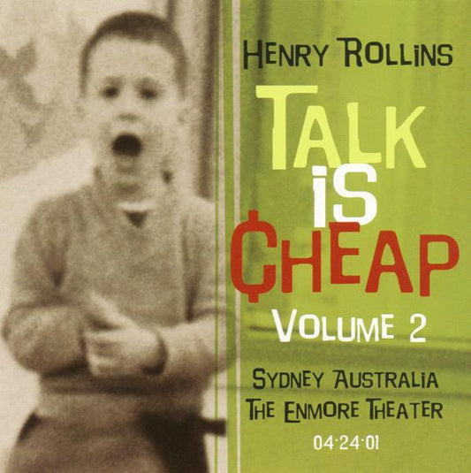 USED 2CD - Henry Rollins – Talk Is Cheap Volume 2