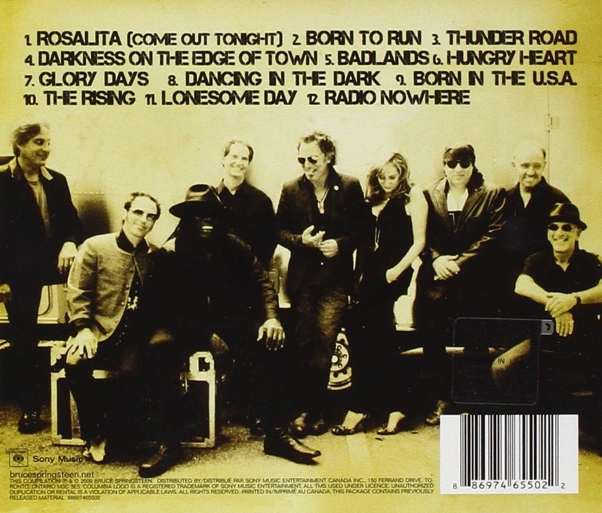 CD - Bruce Springsteen & The E Street Band – Greatest Hits