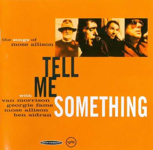 USED CD - Van Morrison, Georgie Fame – Tell Me Something - The Songs Of Mose Allison