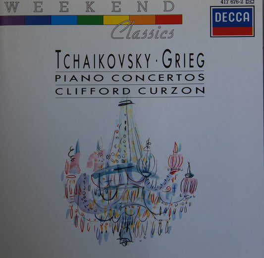 USED CD - Tchaikovsky, Grieg, Clifford Curzon – Piano Concertos