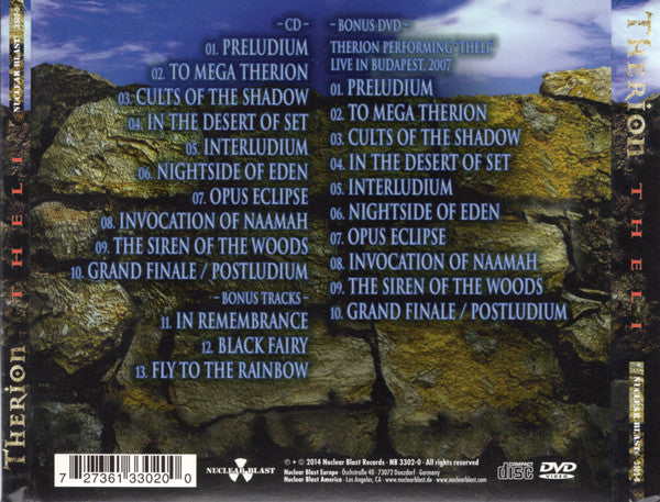 USED CD/DVD - Therion – Theli