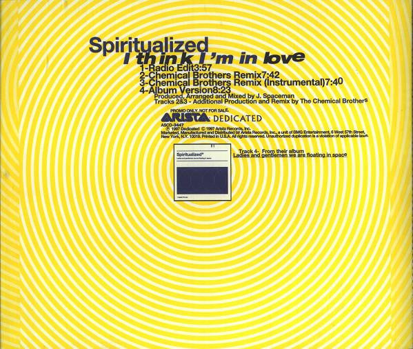 USED CDEP- Spiritualized – I Think I'm In Love