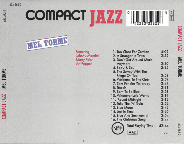 USED CD - Mel Torme – Mel Torme