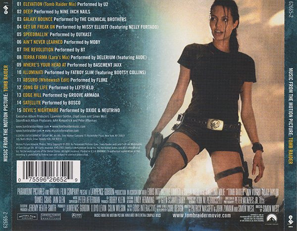 Various – Lara Croft: Tomb Raider (Music From The Motion Picture) - USED CD