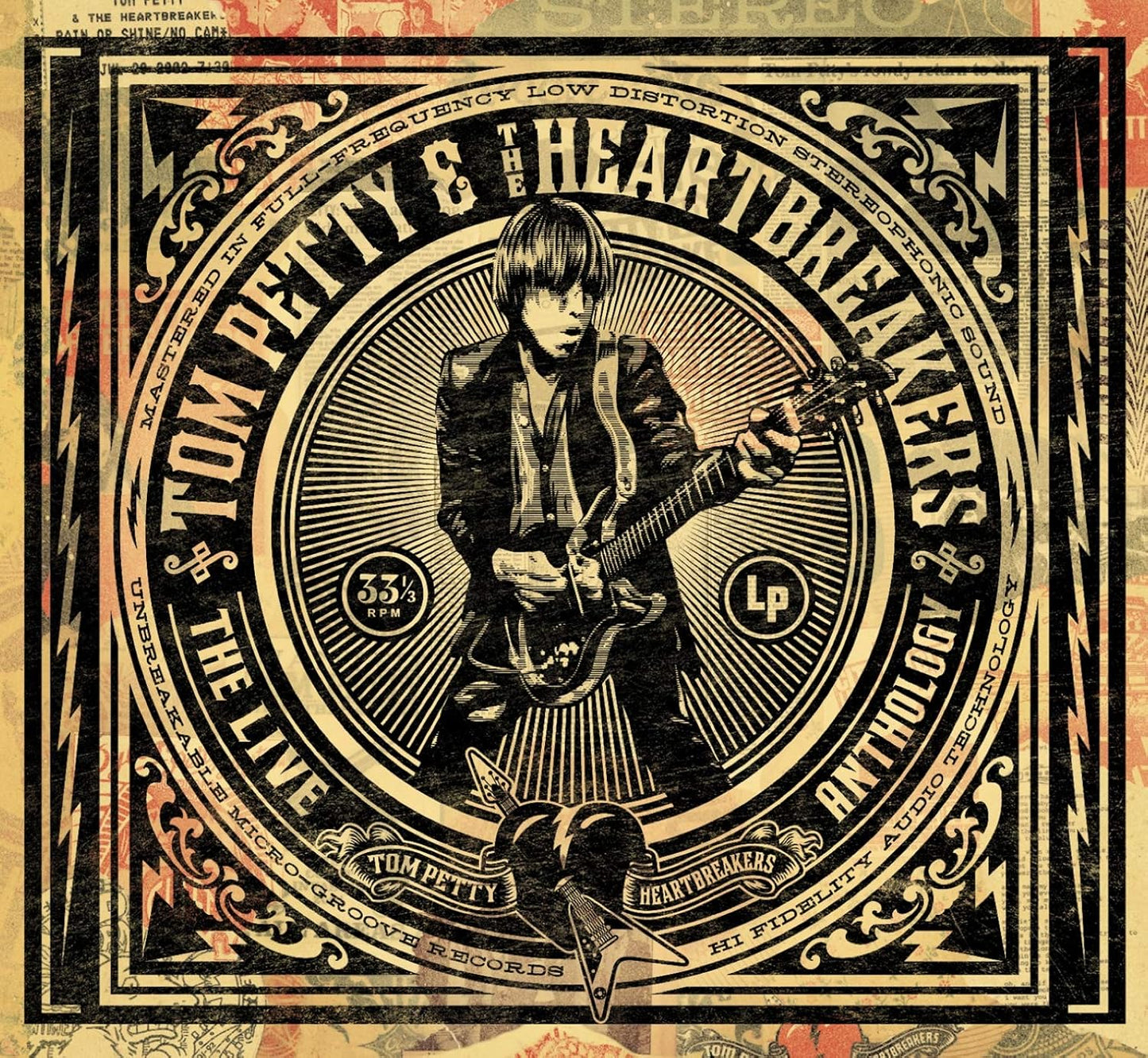 4CD - Tom Petty And The Heartbreakers – The Live Anthology