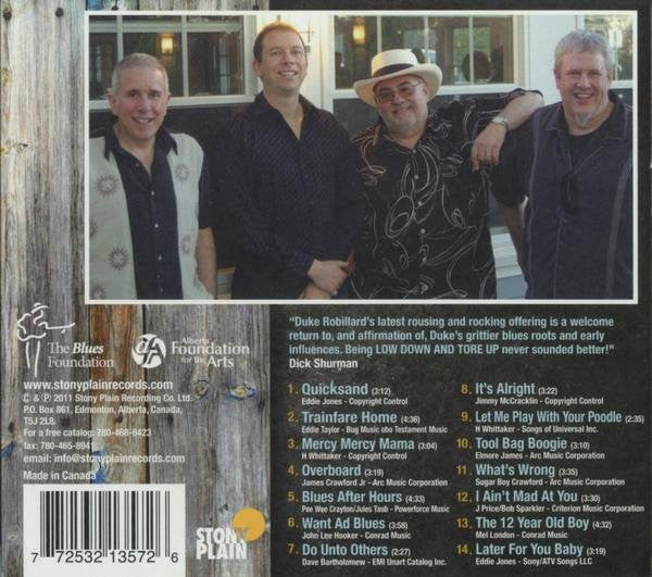 USED CD - The Duke Robillard Band – Low Down And Tore Up