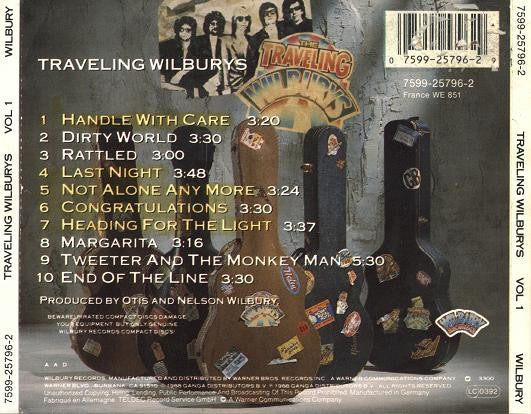 USED CD - Traveling Wilburys – Vol. 1