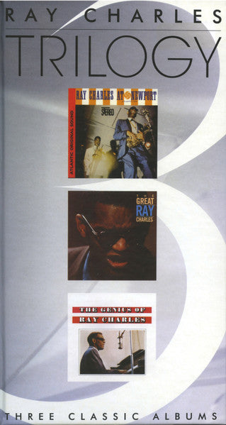 USED 3CD - Ray Charles – Trilogy: Three Classic Albums