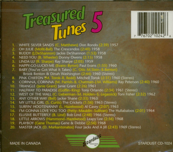 USED CD - Various – Treasured Tunes 5