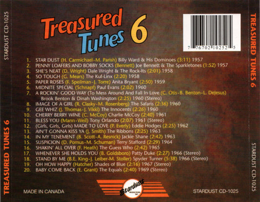 USED CD - Various – Treasured Tunes 6