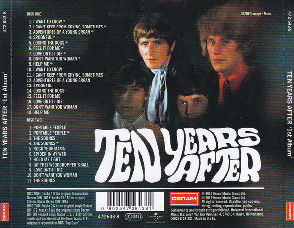 USED 2CD - Ten Years After – Ten Years After