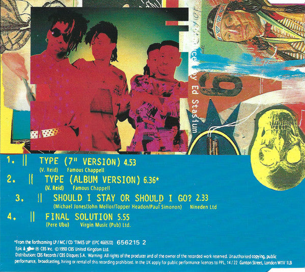 USED CD SINGLE - Living Colour – Type