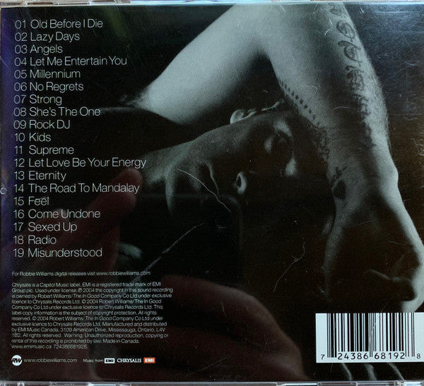 USED CD - Robbie Williams – Greatest Hits