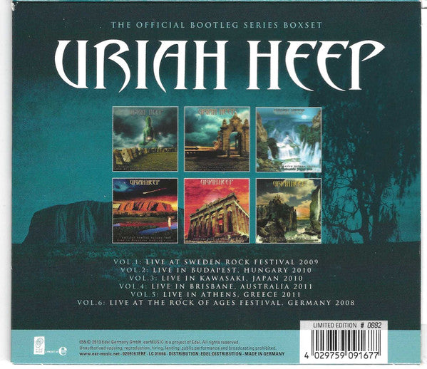 9CD - Uriah Heep – The Official Bootleg Series Boxset