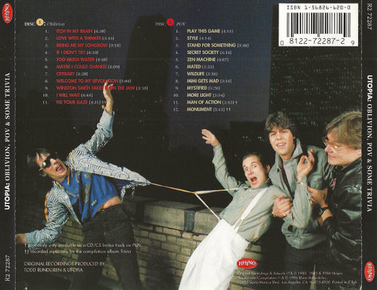USED 2CD - Utopia – Oblivion, POV & Some Trivia