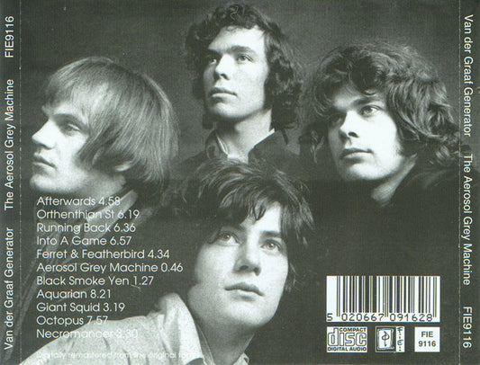 USED CD - Van Der Graaf Generator – The Aerosol Grey Machine