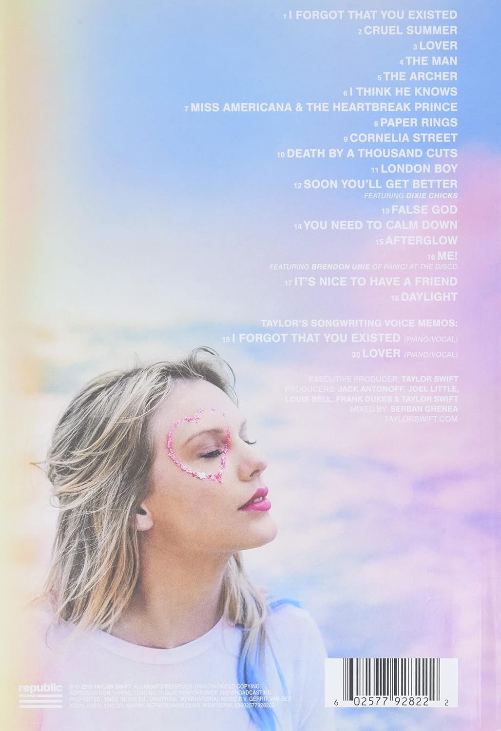 CD - Taylor Swift – Lover Deluxe Album Version 4