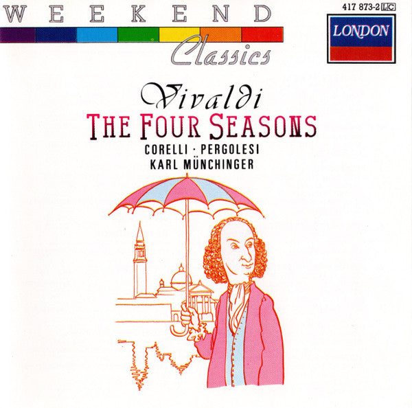 USED CD - Vivaldi, Correlli, Pergolesi, Karl Münchinger – The Four Seasons