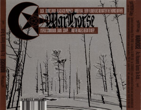 USED CD - WarHorse – As Heaven Turns To Ash...