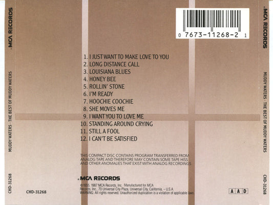 USED CD - Muddy Waters – The Best Of Muddy Waters