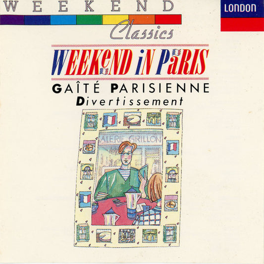 USED CD - Jean Martinon, Paris Conservatoire Orchestra, Charles Munch, New Philharmonia Orchestra, Stanley Black, London Philharmonic Orchestra – Weekend In Paris