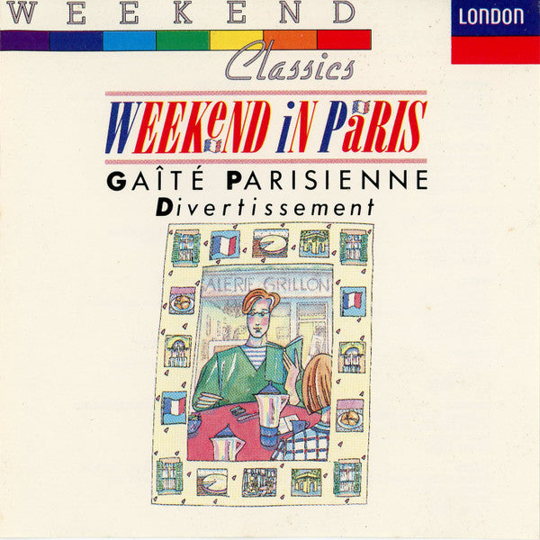 USED CD - Jean Martinon, Paris Conservatoire Orchestra, Charles Munch, New Philharmonia Orchestra, Stanley Black, London Philharmonic Orchestra – Weekend In Paris