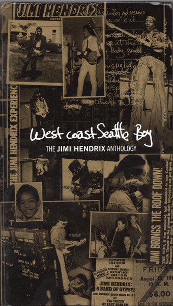 4CD/DVD - Jimi Hendrix – West Coast Seattle Boy: The Jimi Hendrix Anthology