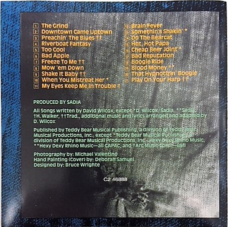 USED CD - David Wilcox – Over 60 Minutes With... David Wilcox