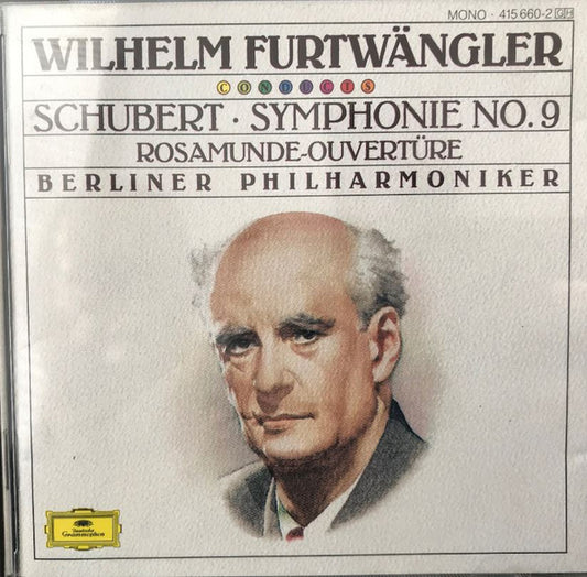 USED CD - Schubert - Wilhelm Furtwängler, Berliner Philharmoniker – Symphonie No. 9 · Rosamunde-Ouvertüre
